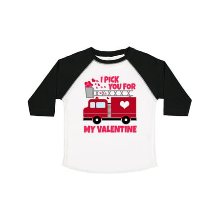 Inktastic I Pick You for My Valentine with Red Firetruck Gift Toddler Boy or Toddler Girl T-Shirt
Inktastic I Pick You for My Valentine with Red Firetruck Gift Toddler Boy or Toddler Girl T-Shirt