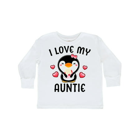 Inktastic I Love My Auntie with Cute Penguin and Hearts Gift Toddler Toddler Girl Long Sleeve T-Shirt
Inktastic I Love My Auntie with Cute Penguin and Hearts Gift Toddler Toddler Girl Long Sleeve T-Shirt