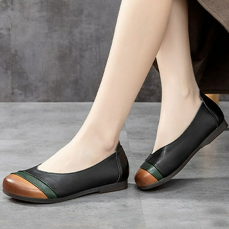 Aayomet Wedge Flip Flop Fashion Summer And Autumn Women Casual Shoes Flat Bottom Comfortable Round Toe Colorblock Shallow Mouth Black 7
Aayomet Wedge Flip Flop Fashion Summer And Autumn Women Casual Shoes Flat Bottom Comfortable Round Toe Colorblock Shallow Mouth Black 7