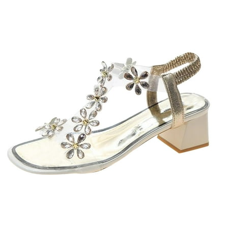 Jelly Sandals for Women Bohemia Flower Slip On Platform Sandals Chunky Heel Sandals Summer Beach Buckle Sandals
Jelly Sandals for Women Bohemia Flower Slip On Platform Sandals Chunky Heel Sandals Summer Beach Buckle Sandals