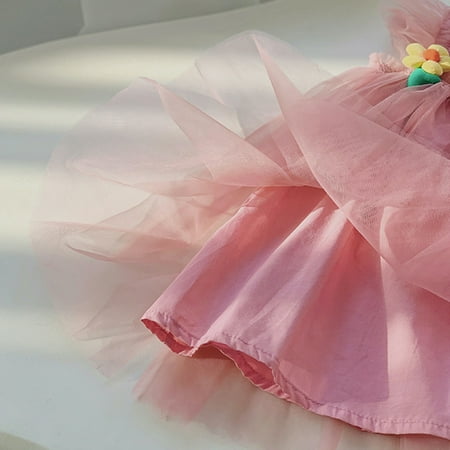 Aayomet Flower Girl Dresses Toddler Girls Fly Sleeve Solid Color Tulle Dress Dance Party Princess Dresses Clothes Pink 2-3 Years
Aayomet Flower Girl Dresses Toddler Girls Fly Sleeve Solid Color Tulle Dress Dance Party Princess Dresses Clothes Pink 2-3 Years
