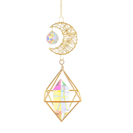 Moon Sun Catcher Chandelier Garden Hanging Prism Decoration Home Car Decoration
Moon Sun Catcher Chandelier Garden Hanging Prism Decoration Home Car Decoration