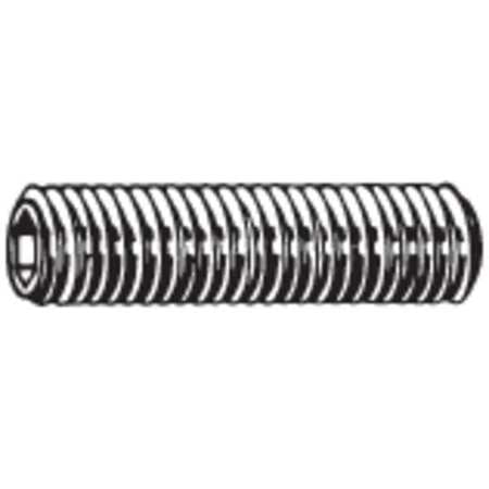 Socket Set Screw Gr M8 Flat 20mm L PK25