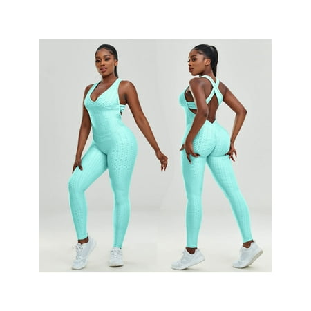 Butt Lifting Yoga Jumpsuit for Women Backless Sports Bandage Sexy Romper Gym Workout Bodysuit
Butt Lifting Yoga Jumpsuit for Women Backless Sports Bandage Sexy Romper Gym Workout Bodysuit