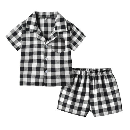 NOKIO Boys And Girls Short Sleeve 2-Piece Pajama Sets Boys Short Sleeve Plaid Pajama Sets Kids Toddler Baby Girls Spring Summer Plaid Cotton Short Sleeve Sleepwear Pajamas Clothes
NOKIO Boys And Girls Short Sleeve 2-Piece Pajama Sets Boys Short Sleeve Plaid Pajama Sets Kids Toddler Baby Girls Spring Summer Plaid Cotton Short Sleeve Sleepwear Pajamas Clothes