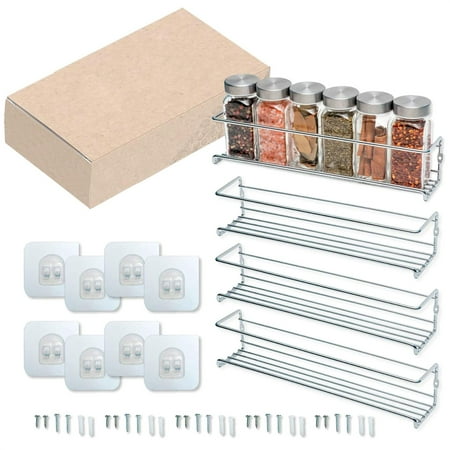Amuver Kitchen Storage Holder Seasoning Bottle Rack Space Saver Container + Lag Spike + Paste Hook
Amuver Kitchen Storage Holder Seasoning Bottle Rack Space Saver Container + Lag Spike + Paste Hook