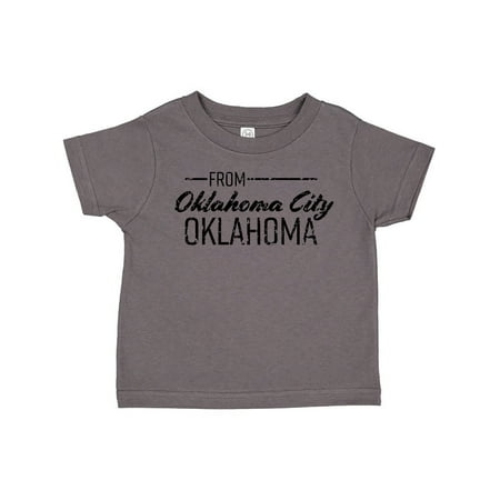Inktastic From Oklahoma City Oklahoma in Black Distressed Text Gift Toddler Boy or Toddler Girl T-Shirt
Inktastic From Oklahoma City Oklahoma in Black Distressed Text Gift Toddler Boy or Toddler Girl T-Shirt
