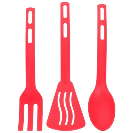 PATKAW 1 Set of Cooking Utensil Kit Food-grade Spatula Fork Spoon Kitchen Spatula Practical Kitchen Ware
PATKAW 1 Set of Cooking Utensil Kit Food-grade Spatula Fork Spoon Kitchen Spatula Practical Kitchen Ware