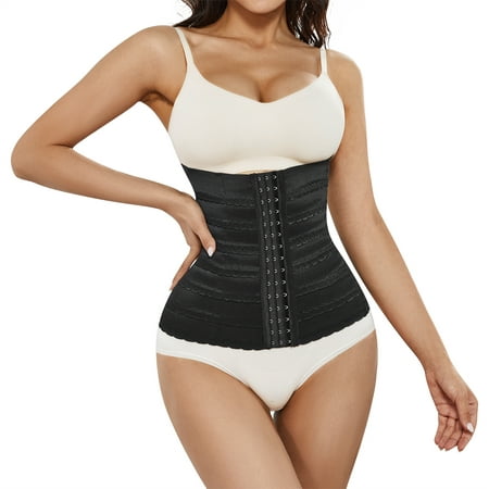 Junlan Womens Compression Short Torso Waist Training Trainer Slimmer Body Shapewear(Black XL)
Junlan Womens Compression Short Torso Waist Training Trainer Slimmer Body Shapewear(Black XL)