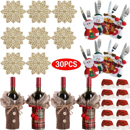 30pcs Place Mats Christmas Placemats Christmas Cutlery set for Dinner Table Washable Table Mats Christmas wine set Placemats
30pcs Place Mats Christmas Placemats Christmas Cutlery set for Dinner Table Washable Table Mats Christmas wine set Placemats