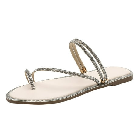 Sandals Women Flat Bottom Rhinestone Bohemian Style Sandals Sandals Summer Beach Sandals
Sandals Women Flat Bottom Rhinestone Bohemian Style Sandals Sandals Summer Beach Sandals