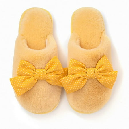 CoCopeaunt Cute Bowknot Womens Home Cotton Slippers Indoor Home Shoes Warm Fur Slippers Cute Fur Cashmere Slippers Lovers Cotton Slippers
CoCopeaunt Cute Bowknot Womens Home Cotton Slippers Indoor Home Shoes Warm Fur Slippers Cute Fur Cashmere Slippers Lovers Cotton Slippers
