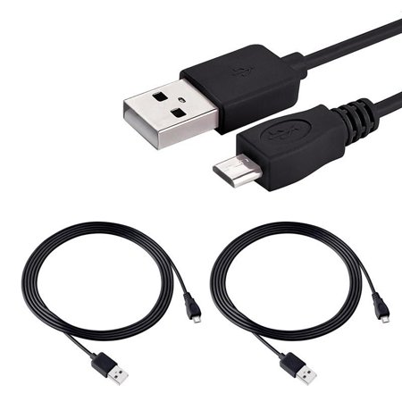Insten 2-Pack 6' USB Charging Cable for PS4 Playstation 4 Remote Controller