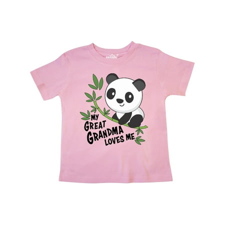 Inktastic My Great Grandma Loves Me- Cute Panda Gift Toddler Boy or Toddler Girl T-Shirt
Inktastic My Great Grandma Loves Me- Cute Panda Gift Toddler Boy or Toddler Girl T-Shirt