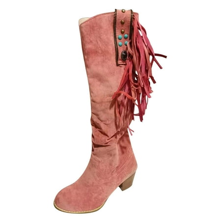 Tangnade Ladies daily all-match casual shoes Women s Slouchy Knee High Boots Pointy Toe Side Zipper Mid Chunky Heel Boots Red 40
Tangnade Ladies daily all-match casual shoes Women s Slouchy Knee High Boots Pointy Toe Side Zipper Mid Chunky Heel Boots Red 40
