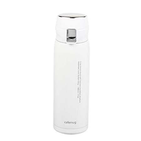 Mug Bottle White 500ml Lightweight One Touch Mug Cafe Mug Porter HB-4760// Stainless steel
Mug Bottle White 500ml Lightweight One Touch Mug Cafe Mug Porter HB-4760// Stainless steel