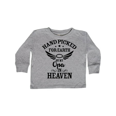 Inktastic Handpicked for Earth By My Opa in Heaven with Angel Wings Gift Toddler Boy or Toddler Girl Long Sleeve T-Shirt
Inktastic Handpicked for Earth By My Opa in Heaven with Angel Wings Gift Toddler Boy or Toddler Girl Long Sleeve T-Shirt