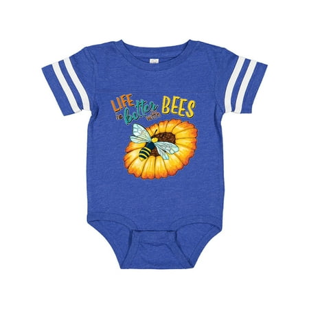 Inktastic Life Is Better With Bees- bee on flower Gift Baby Boy or Baby Girl Bodysuit
Inktastic Life Is Better With Bees- bee on flower Gift Baby Boy or Baby Girl Bodysuit