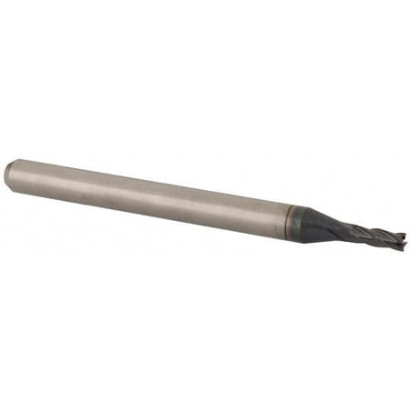 Accupro 0.07 0.21 LOC 1/8 Shank Diam 1-1/2 OAL 4 Flute Solid Carbide Square End Mill Single End AlTiN Finish Spiral Flute 30° Helix Centercutting Series Miniature
Accupro 0.07 0.21 LOC 1/8 Shank Diam 1-1/2 OAL 4 Flute Solid Carbide Square End Mill Single End AlTiN Finish Spiral Flute 30° Helix Centercutting Series Miniature