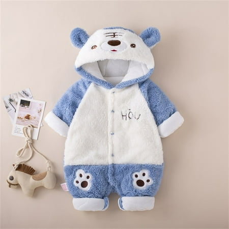 FZM Christmas Baby Girl Boy Cute Animal Long Sleeves Cartoon Ears Hooded Button Romper Warm Jumpsuit Outfits Coat Jacket
FZM Christmas Baby Girl Boy Cute Animal Long Sleeves Cartoon Ears Hooded Button Romper Warm Jumpsuit Outfits Coat Jacket