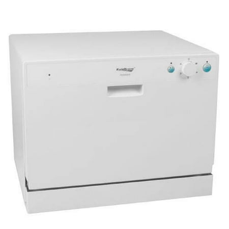 Koldfront 6 Place Setting Countertop Dishwasher - White - Walmart.com