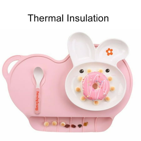 SunSunrise Cute Baby Folding Washable Silicone Bowl Holder Food Plate Mat Tableware Pad
SunSunrise Cute Baby Folding Washable Silicone Bowl Holder Food Plate Mat Tableware Pad
