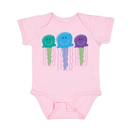 Inktastic Jellyfish Jellies Sea Creatures Gift Baby Boy or Baby Girl Bodysuit