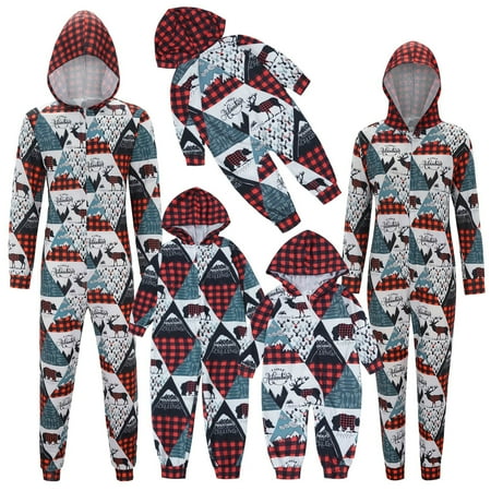 Christmas Family Matching Pajamas Hooded Zipper Onesies Long Sleeve Couple One Piece Sleepwear
Christmas Family Matching Pajamas Hooded Zipper Onesies Long Sleeve Couple One Piece Sleepwear