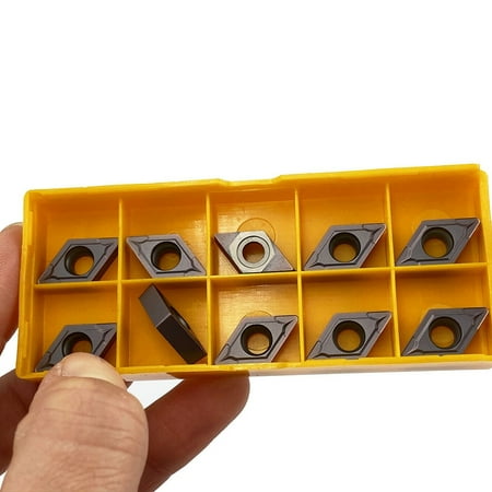 10Pcs Dcmt 11T308 Dcmt32.52 Carbide Insert 55° Rhombus Cutting Tool Carbide Tips
10Pcs Dcmt 11T308 Dcmt32.52 Carbide Insert 55° Rhombus Cutting Tool Carbide Tips