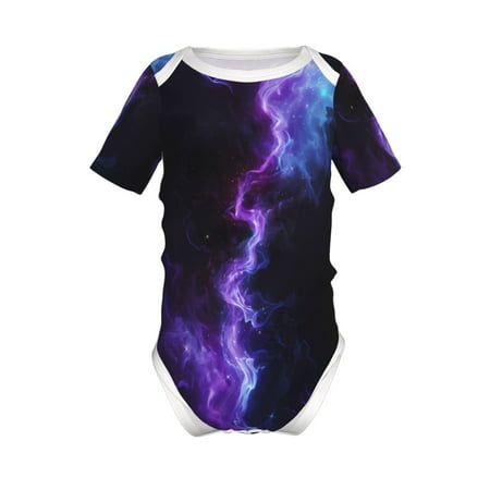 Junzan Purple And Blue Nebula Print Short-Sleeve Baby Climbing Clothes Bodysuits for Infant One-Piece for Baby Boys & Girls Baby Clothes Baby Romper with Snap Closure-12 Months
Junzan Purple And Blue Nebula Print Short-Sleeve Baby Climbing Clothes Bodysuits for Infant One-Piece for Baby Boys & Girls Baby Clothes Baby Romper with Snap Closure-12 Months