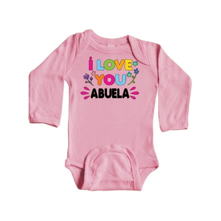 Inktastic I Love You Abuela with Flowers Gift Baby Girl Long Sleeve Bodysuit
Inktastic I Love You Abuela with Flowers Gift Baby Girl Long Sleeve Bodysuit