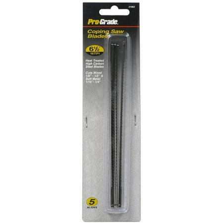 Pro-Grade 31962 Coping Saw Blades - 5 Piece
