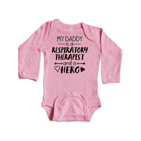 Inktastic My Daddy is a Respiratory Therapist and a Hero Gift Baby Boy or Baby Girl Long Sleeve Bodysuit
Inktastic My Daddy is a Respiratory Therapist and a Hero Gift Baby Boy or Baby Girl Long Sleeve Bodysuit
