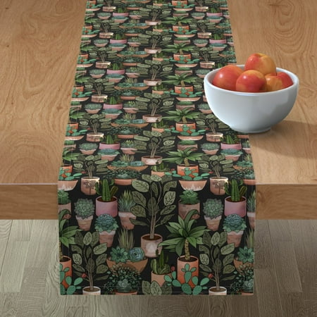 Cotton Sateen Table Runner 72 - Southwestern Boho Succulents Nature Garden Cactus Pot Plants Print Custom Table Linens by Spoonflower
Cotton Sateen Table Runner 72 - Southwestern Boho Succulents Nature Garden Cactus Pot Plants Print Custom Table Linens by Spoonflower