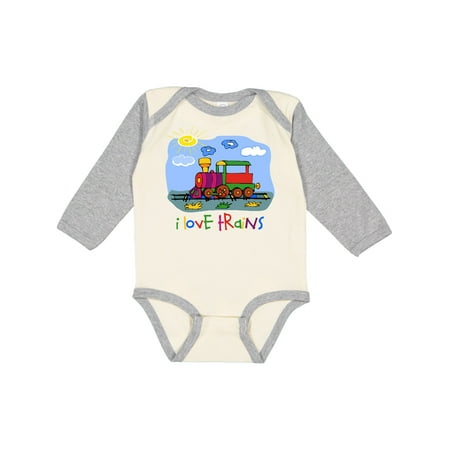 Inktastic I Love Trains Gift Baby Boy or Baby Girl Long Sleeve Bodysuit 
Inktastic I Love Trains Gift Baby Boy or Baby Girl Long Sleeve Bodysuit