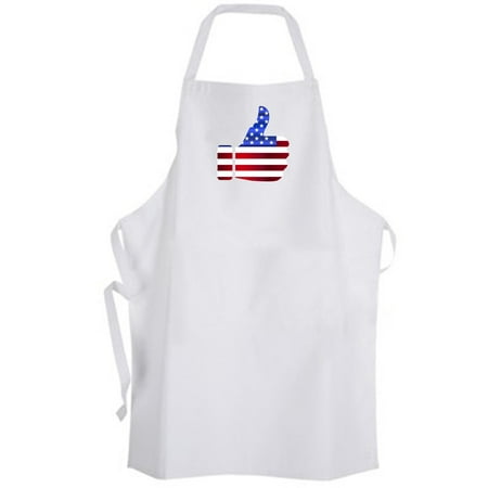Aprons365 - American Flag Thumbs Up – Apron – USA United States America
