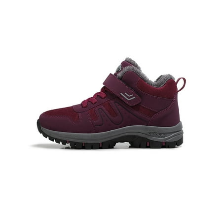 Woobling Women Men Warm Casual Shoes Plush Lined Sneakers Comfort Walking Shoe Climbing Snow Boots Breathable Winter Boot Non-Slip Lightweight Women s Purple 5
Woobling Women Men Warm Casual Shoes Plush Lined Sneakers Comfort Walking Shoe Climbing Snow Boots Breathable Winter Boot Non-Slip Lightweight Women s Purple 5