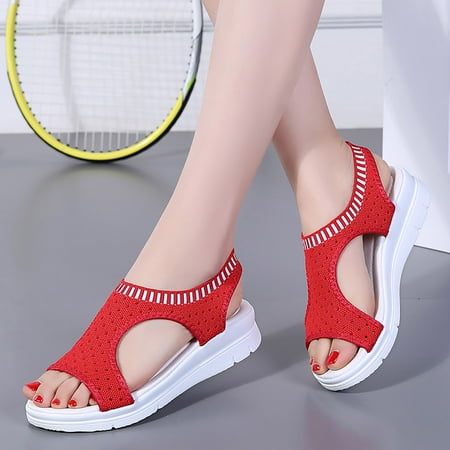 Christmas Women Ladies Breathable Comfort Hollow Out Casual Wedges Cloth Shoes Sandals Elasticated Open Toe Casual Sports Sandals
Christmas Women Ladies Breathable Comfort Hollow Out Casual Wedges Cloth Shoes Sandals Elasticated Open Toe Casual Sports Sandals