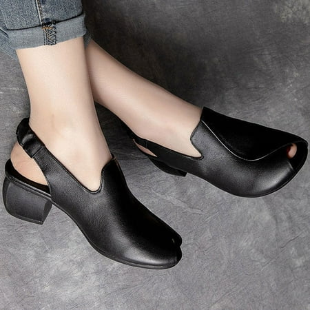 uikmnh Women Shoes Fashion Spring And Summer Retro Medium Heel WomenW Sandals Thick Heel Fish Mouth Casual Style Black 6.5
uikmnh Women Shoes Fashion Spring And Summer Retro Medium Heel WomenW Sandals Thick Heel Fish Mouth Casual Style Black 6.5