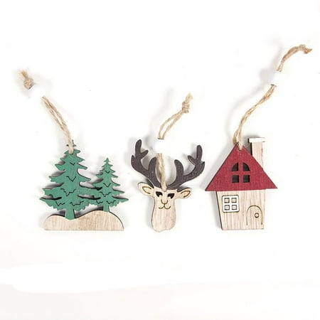 Wooden Christmas Pendant Creative Hanging Pendant For Home Ornaments Kids Gift Party Decor Christmas Decoration Christmas Pendants Car Ornaments B
Wooden Christmas Pendant Creative Hanging Pendant For Home Ornaments Kids Gift Party Decor Christmas Decoration Christmas Pendants Car Ornaments B