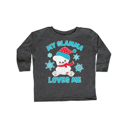 Inktastic Polar Bear My Glamma Loves Me in Santa Hat with Snowflakes Gift Toddler Boy or Toddler Girl Long Sleeve T-Shirt
Inktastic Polar Bear My Glamma Loves Me in Santa Hat with Snowflakes Gift Toddler Boy or Toddler Girl Long Sleeve T-Shirt