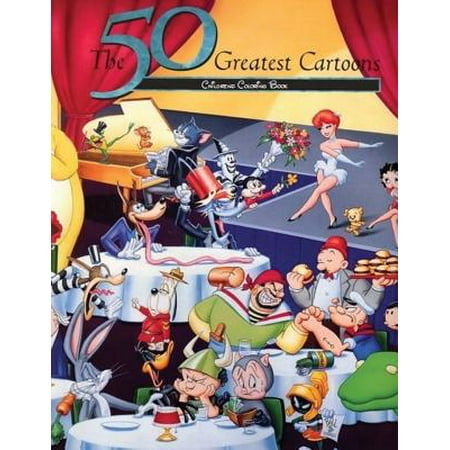50 Greatest Cartoons: This A4 50 Page Coloring Book Is Full of All the Best Loved Cartoons and Characters for Kids to Color and Enjoy