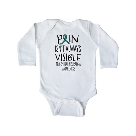 Inktastic Trigeminal Neuralgia Awareness Pain Isn t Always Visible Gift Baby Boy or Baby Girl Long Sleeve Bodysuit
Inktastic Trigeminal Neuralgia Awareness Pain Isn t Always Visible Gift Baby Boy or Baby Girl Long Sleeve Bodysuit