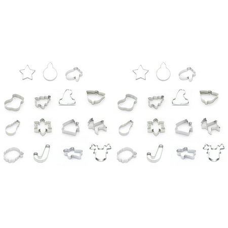 30 PCS Christmas Elements Shape Biscuits Mold Stainless Steel Cookie Cutters Set Fondant Cake Biscuit Baking Mold Tools for DIY Dough Pastry
30 PCS Christmas Elements Shape Biscuits Mold Stainless Steel Cookie Cutters Set Fondant Cake Biscuit Baking Mold Tools for DIY Dough Pastry