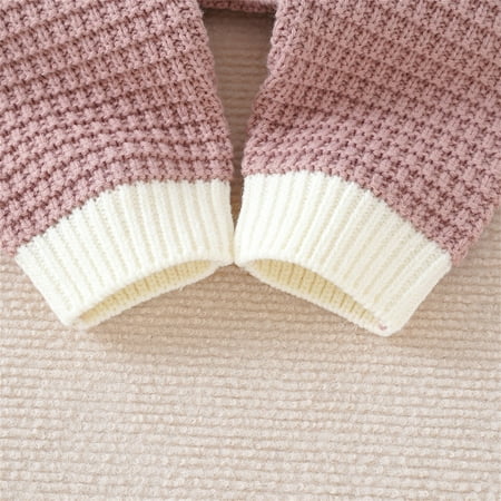 kpoplk Sweaters For Girls Boys Girls Patchwork Warm Knitted Sweater Baby Hooded Jumpsuit Girls Christmas Sweater(Pink)
kpoplk Sweaters For Girls Boys Girls Patchwork Warm Knitted Sweater Baby Hooded Jumpsuit Girls Christmas Sweater(Pink)