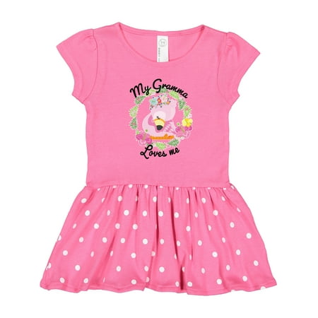 Inktastic Baby Flamingo My Gramma Loves Me with Flower Wreath Gift Toddler Girl Dress
Inktastic Baby Flamingo My Gramma Loves Me with Flower Wreath Gift Toddler Girl Dress