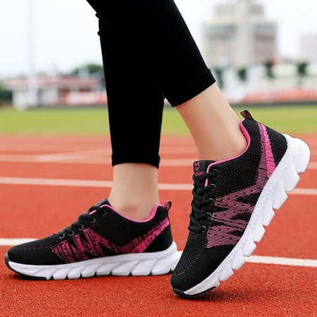 Summer Savings Clearance! Zpanxa Womens Casual Shoes Women Mesh Shoes Lace-Up Casual Shoes Student Sports Soft Bottom Running Shoes Hot Pink 39
Summer Savings Clearance! Zpanxa Womens Casual Shoes Women Mesh Shoes Lace-Up Casual Shoes Student Sports Soft Bottom Running Shoes Hot Pink 39