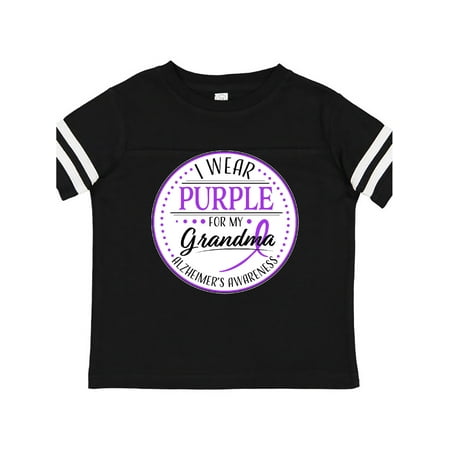 Inktastic I Wear Purple for my Grandma- Alzheimers Awareness Gift Toddler Boy or Toddler Girl T-Shirt
Inktastic I Wear Purple for my Grandma- Alzheimers Awareness Gift Toddler Boy or Toddler Girl T-Shirt