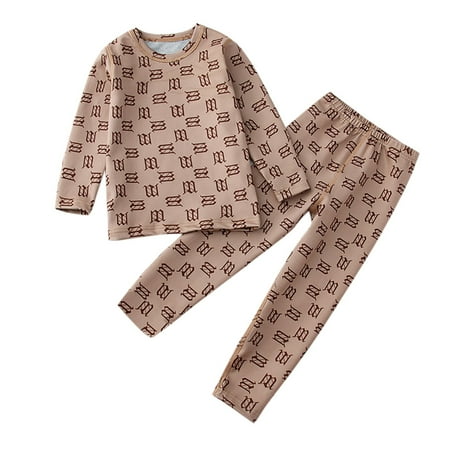 lmcalzta Baby Unisex Pajamas Fall Winter Warm Long Sleeve Shirt Tops Elastic Waist Pants Sleepwear Loungewear Toddler Clothes
lmcalzta Baby Unisex Pajamas Fall Winter Warm Long Sleeve Shirt Tops Elastic Waist Pants Sleepwear Loungewear Toddler Clothes