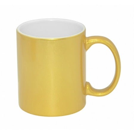 INTSUPERMAI 11oz Sublimation Shining Coated Ceramic Blank Mug Gold
INTSUPERMAI 11oz Sublimation Shining Coated Ceramic Blank Mug Gold